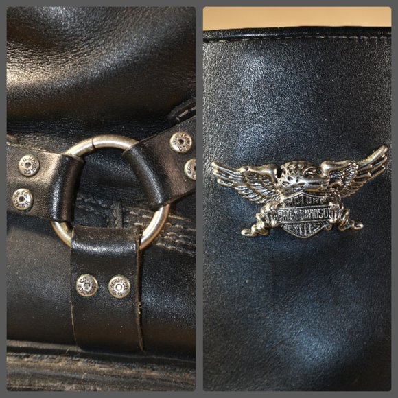 * HARLEY DAVIDSON Stratus Leather Motorcycle Boot - Picture 12 of 16